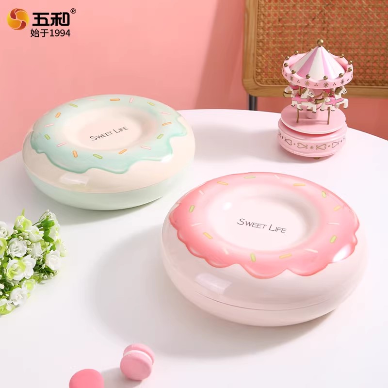 五和甜甜圈糖盒