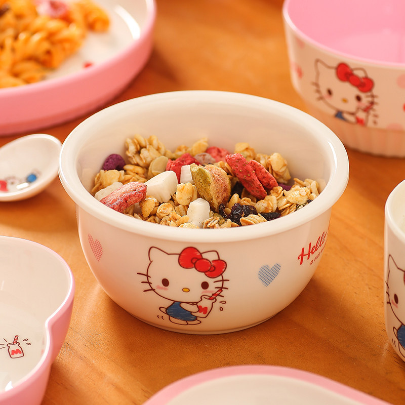 五和甜心凯蒂猫飯碗